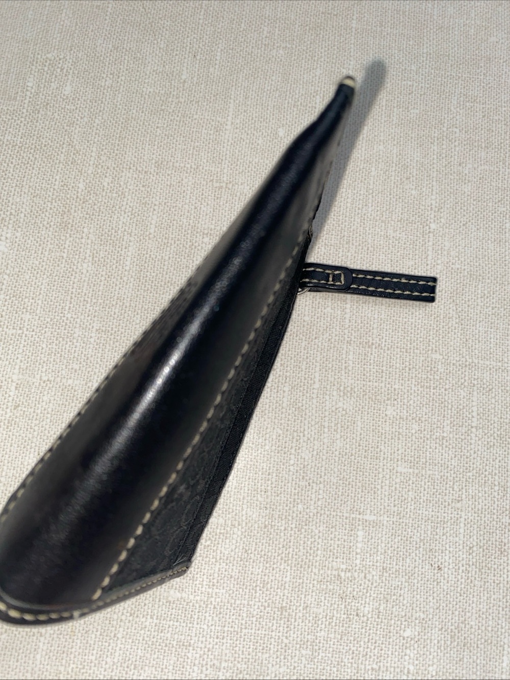 COACH VTG Leatherware  Coin Purse Wallet Black Jacquard Leather Trim - Picture 7 of 15